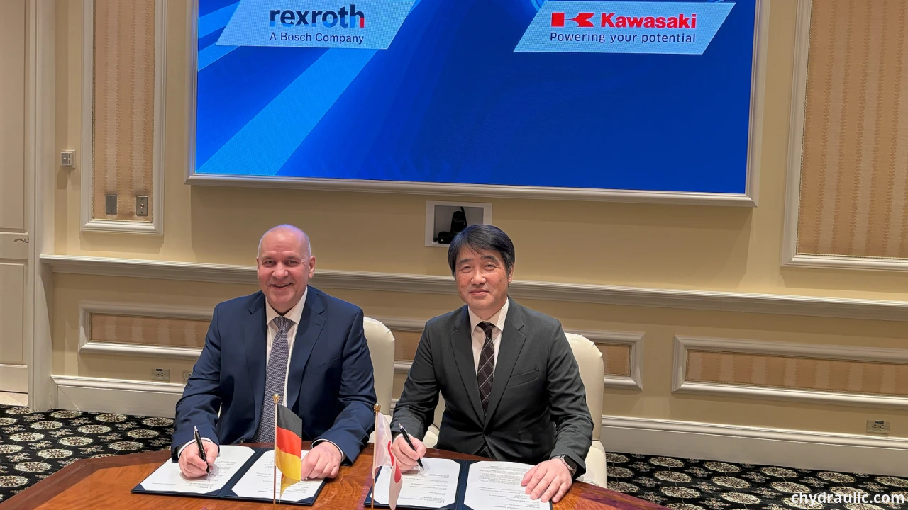 Bosch Rexroth and Kawasaki plan profound collaboration to power next generation of off-highway machines and hydrogen solutions